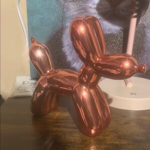 Metallic Balloon Dog Sculpture